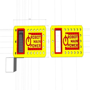 FTC Robot Main Power Placard