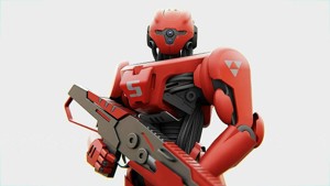 BATTLE DROID Z-10000    RIGGED