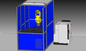 Welding robot cell