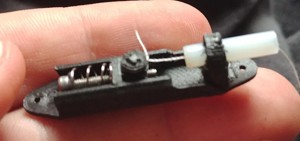 Tendon Tensioner and Shock Absorber for Robot Tendons (Series Elastic Actuator)