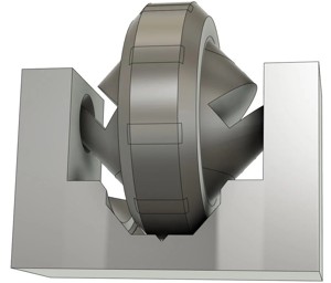 Conical Wheel - Snap In Place
