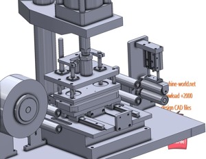 industrial 3D model Vacuum cup press