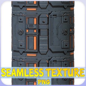 SciFi Seamless Texture