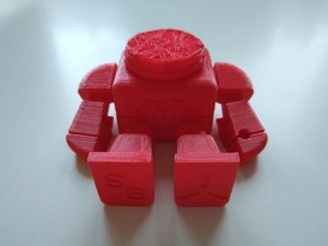 Maker Faire Robot Action Figure (Spare Head)