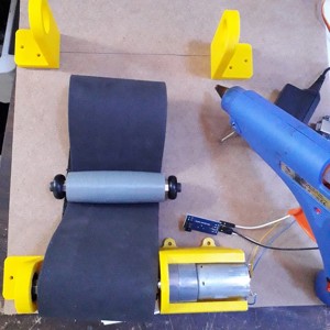 Metal , Plastik  Ayırma Robotu Konveyör Bant Sistemi