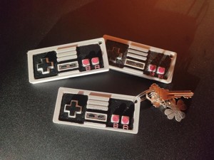 NES Controller Keychain