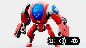 BATTLE DROID S-150  Rigged for Unreal Engine - Unity - MIXAMO