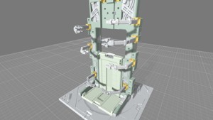 MGMHB08FMC Full Mechanic Details Mech Hangar MG