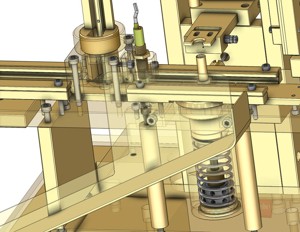 industrial 3D model rotor core punching machine