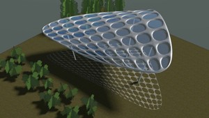 Parametric pavilion scene 2348