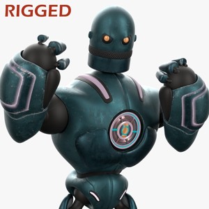 Robotic Character MAXIMUS WITH RIG