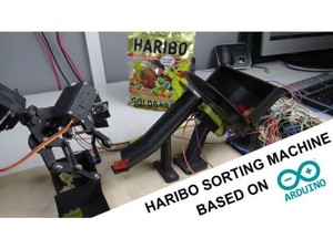 DIY HARIBO SORTING MACHINE WITH ARDUINO