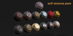 scifi textures pack
