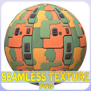 SciFi Seamless Texture