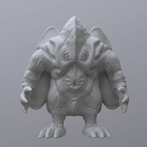 BIRDBRAIN - PRETENDER MONSTER 1989 PRINTABLE
