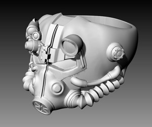 Fallout Ring  A Post Apocalyptic Statement