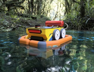 Amphibious Delivery Robot