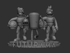 FUTURAMA DIORAMA