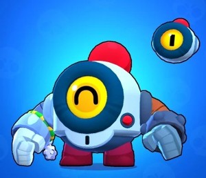 Brawl Stars Nani - multicolor