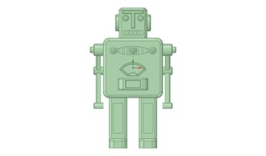 VINTAGE TOY ROBOT