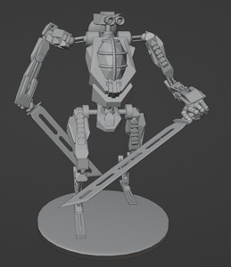 Double Sword Mech