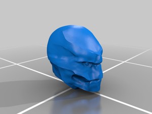 Warforged head