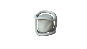 SciFi Shape Object Low Poly 123