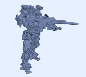 MECHA ROBOT FIGHTER model 1