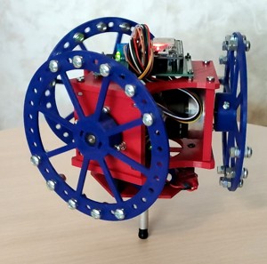 SELF BALANCING WITH 3 REACTION WHEELS