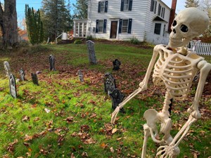 Hack Skellington - AI-powered Halloween Skeleton