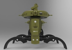 All terrain combat robot