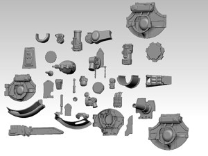 Apocalypse Knight Paladin ready to 3dprint