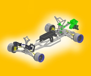 RC CAR CHASSIS DESIGN of YouTube Project