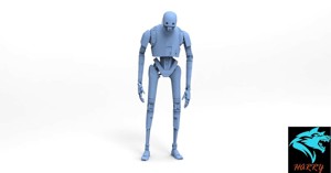 Star Wars Roque One - K-2SO for 3d print