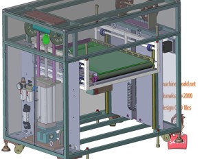 industrial 3D model Cylinder lifter