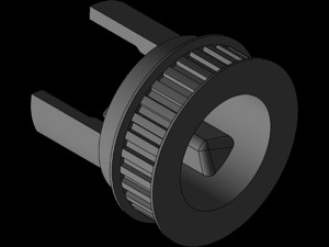 SCUTTLE wheel pulley (alt...