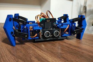 Robot:bit Quadruped w/ parallel link legs