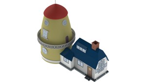 Flying House - House