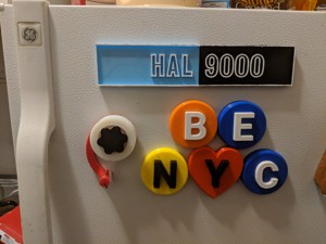 HAL 9000 Refrigerator Mag...