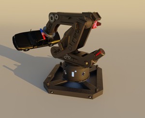 Magnet with car