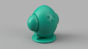 Aggy the Desk Defender Chicken