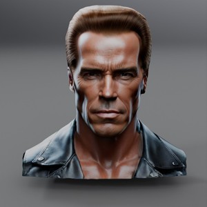 terminator bust
