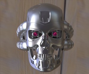 TERMINATOR RING 3D PRINT MODEL