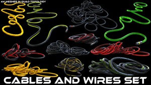 Cables and Wires floor set