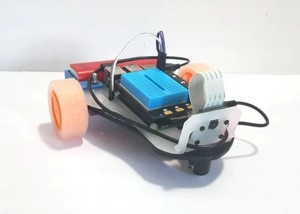Battery holder for STS-Pi Raspberry Pi robot