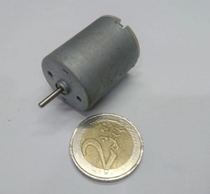 RC 280SA 24x30.5 brushed DC motor dummy STEP model