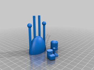 Roz the Wild Robot figurine (remix)