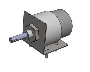 DC geared motor