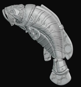 ROBOTIC FISH - HIGH DETAILED - KEYCHAIN/ART
