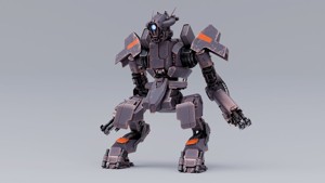 MECHA WARRIOR RIGGING